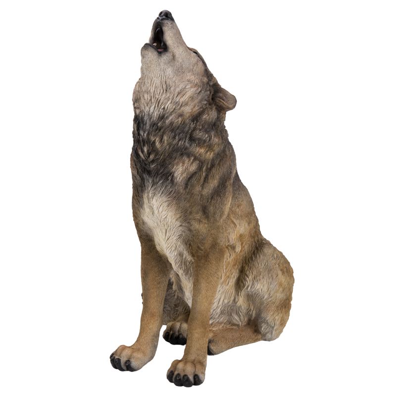 吠えるオオカミ（特大） | 業者様向け・WooBia仕入れサイト｜アニマル